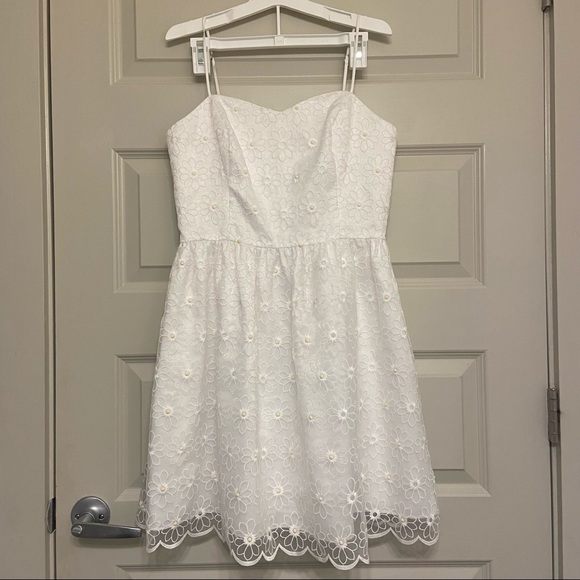 Lilly Pulitzer Daisy Embellished Mini Dress - Picture 1 of 7